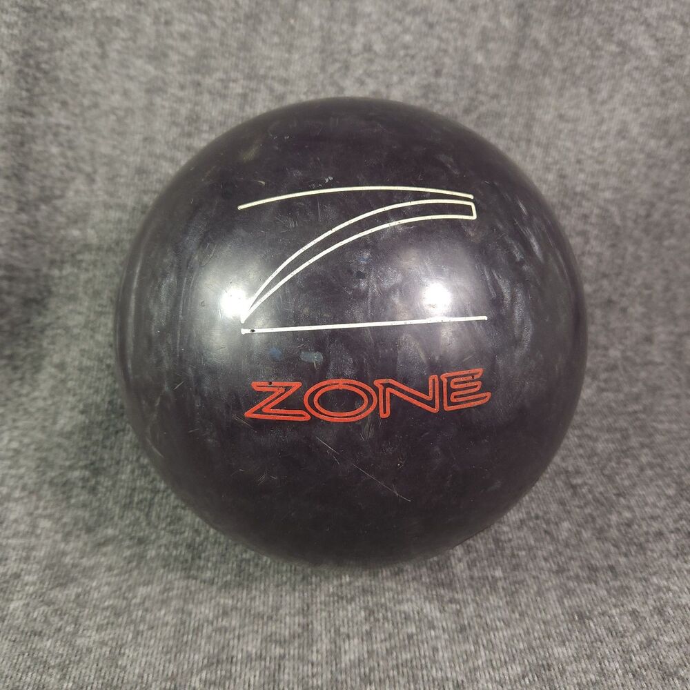 Brunswick Z Zone 15 lb Bowling Ball Pre-owned Black Drilled